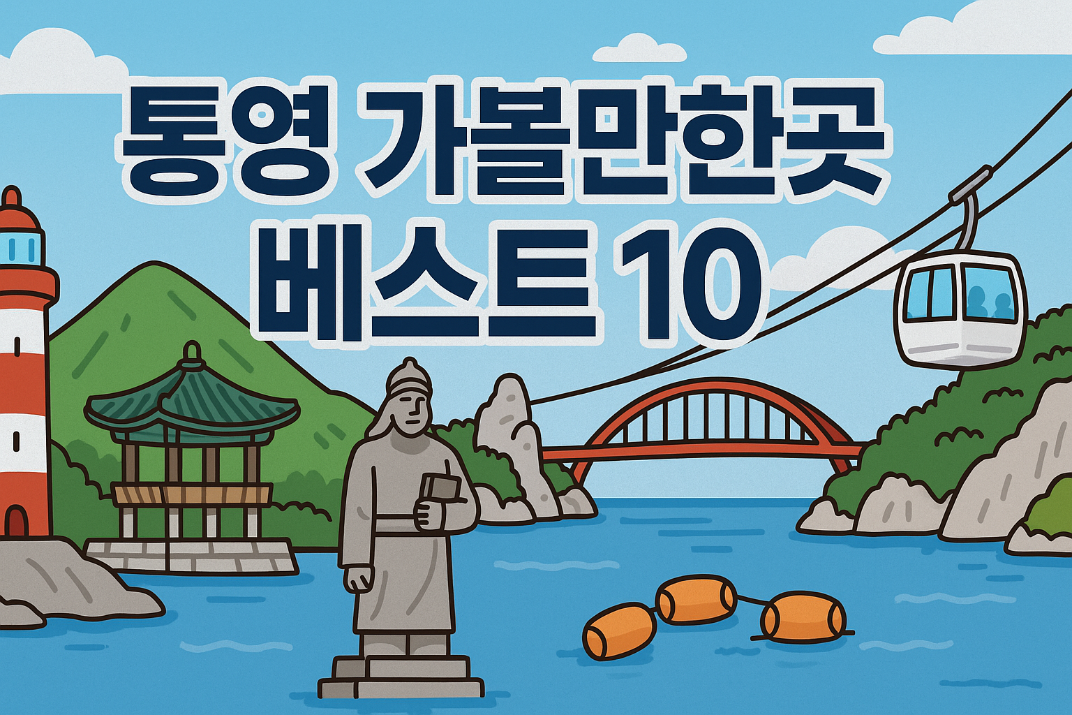 통영 가볼만한곳 베스트10