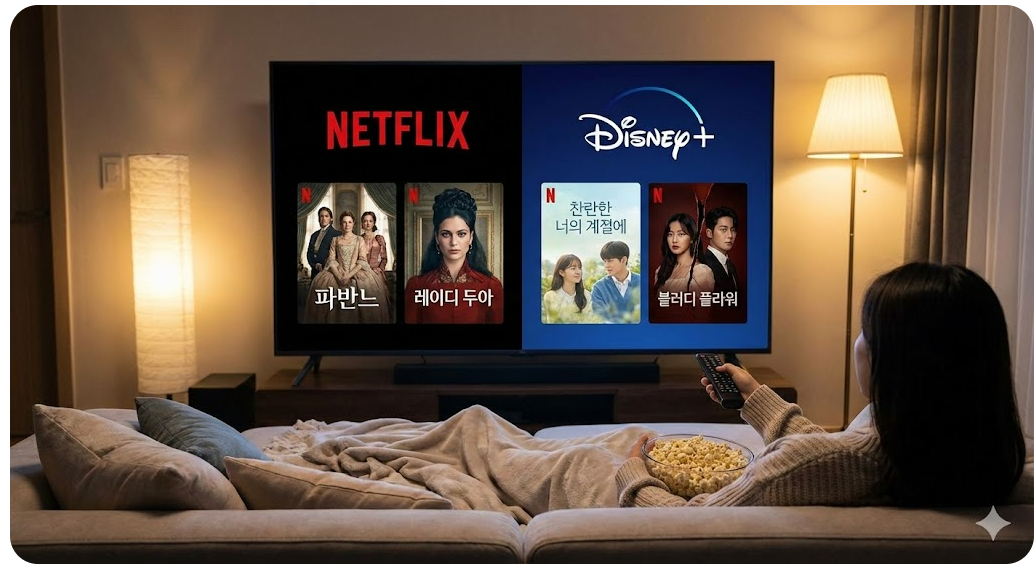 넷플릭스·디즈니+ 2월 4주차 신작 및 숨은 명작 추천