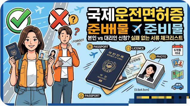 국제운전면허증 준비물
