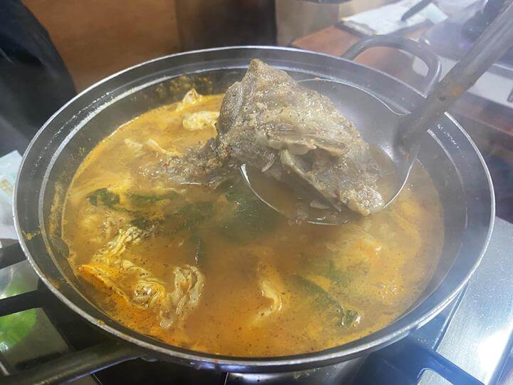 장군굴보쌈-감자탕-서비스