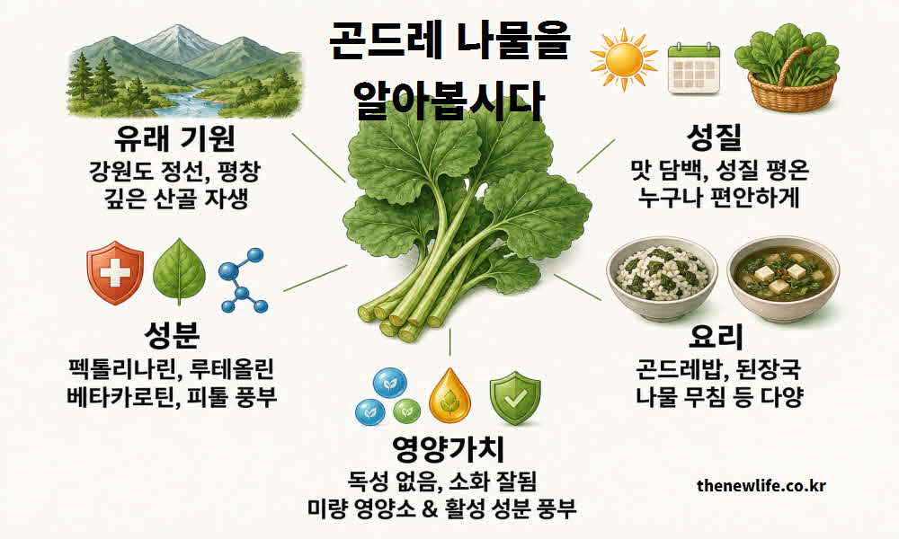 곤드레 나물 효능 유래 기원