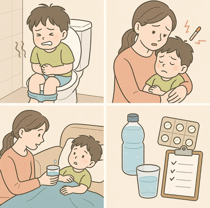아이-장염-관련-이미지