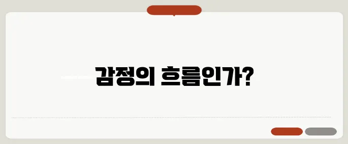 눈물이 자주 나는 이유