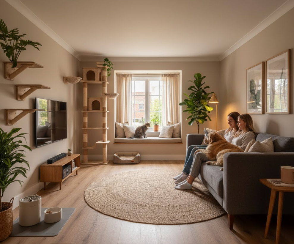 반려동물과 함께 사는 집, 펫프렌들리 공간 만들기