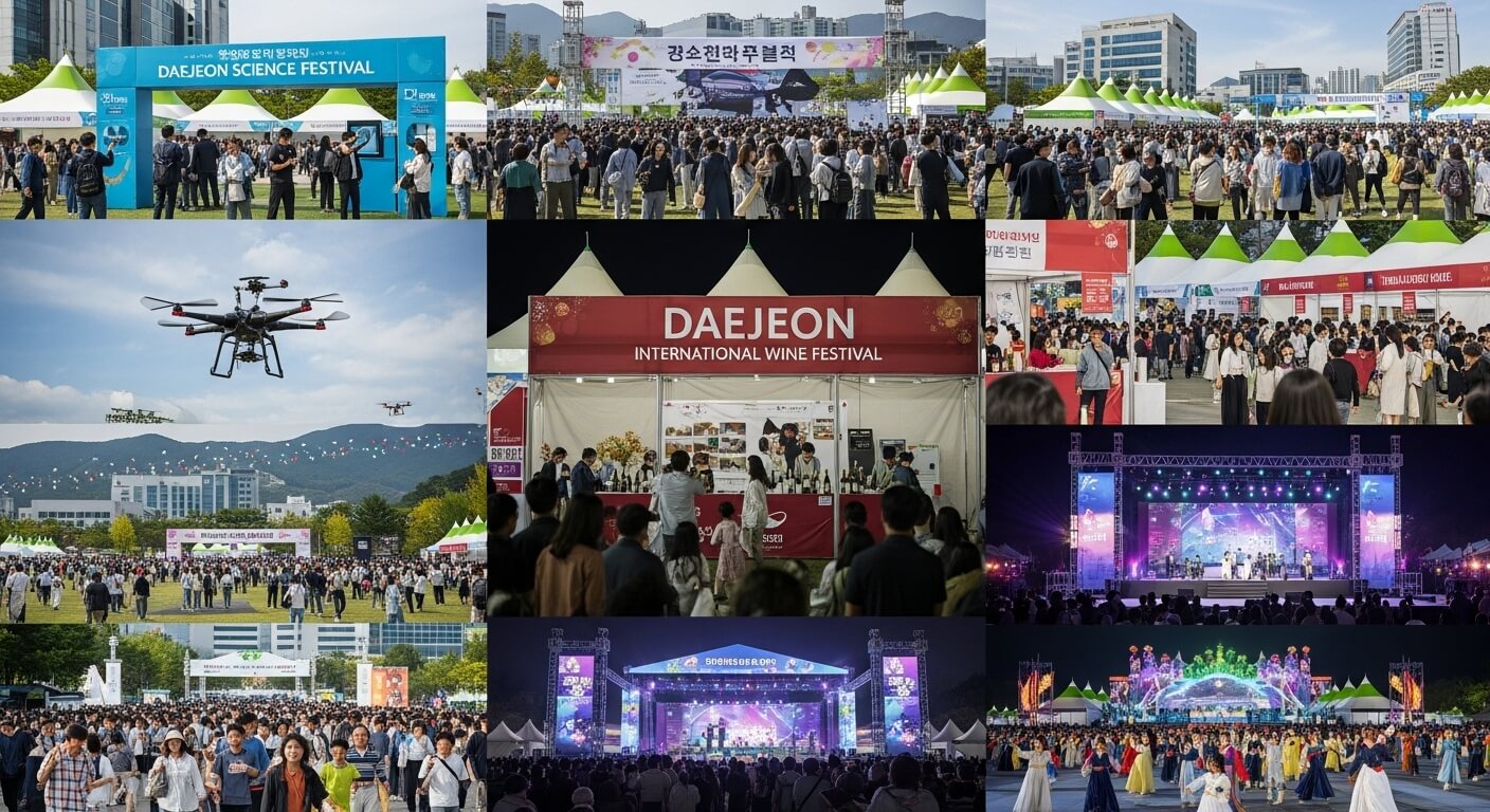 2025 대전 0시 축제 프로그램 일정표 