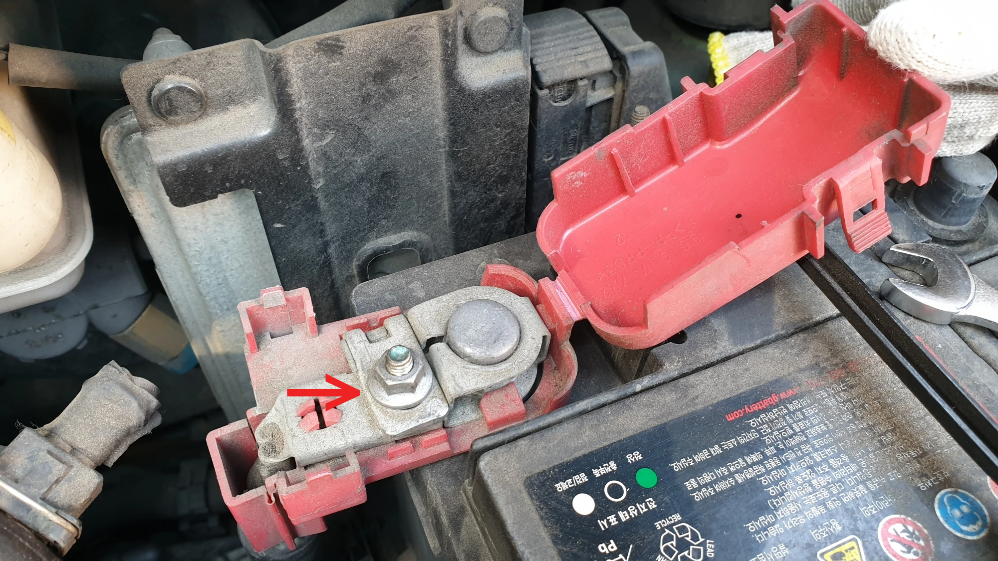 스파크 플러스 단자