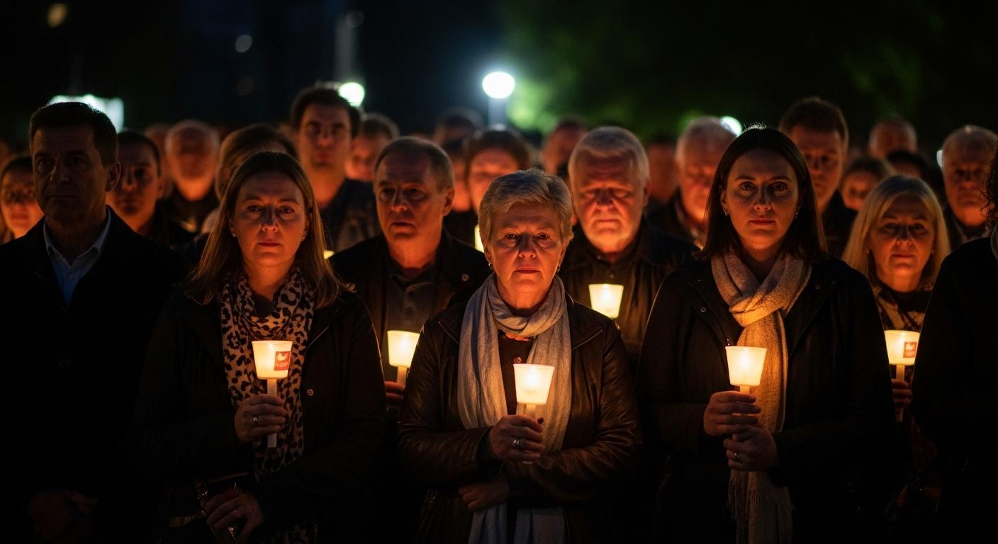 광복절 촛불집회