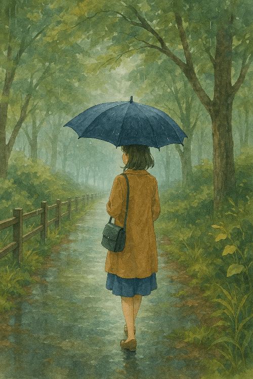 서울숲 – 비가 씻어낸 잎사귀 사이로 걷는 순간들