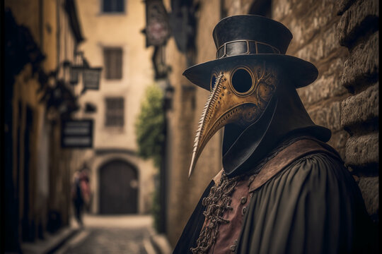 베네치아 역병의사 가면