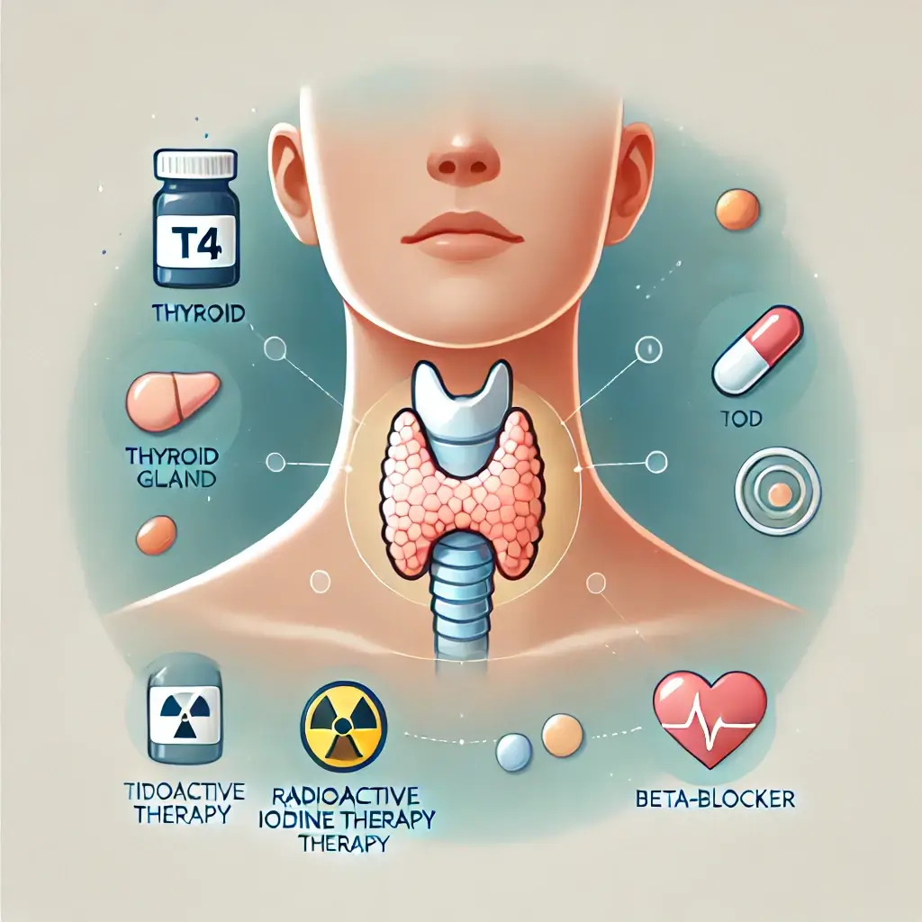 갑상선 기능 이상 치료제의 종류 및 복용법