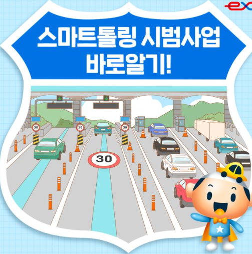 고속도로 하이패스 무정차 통행료 납부, 번호판 인식방식 (스마트톨링)