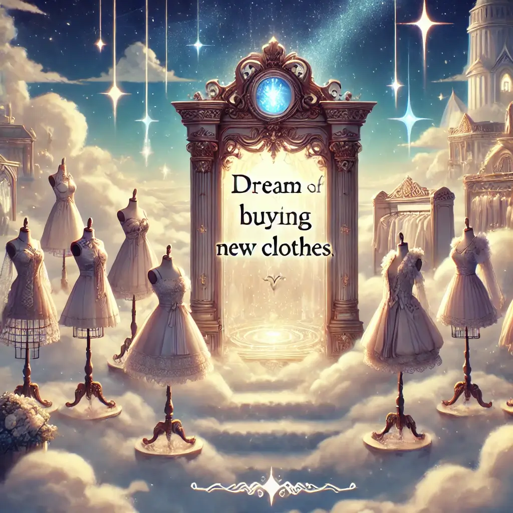 새 옷 사는 꿈 해몽