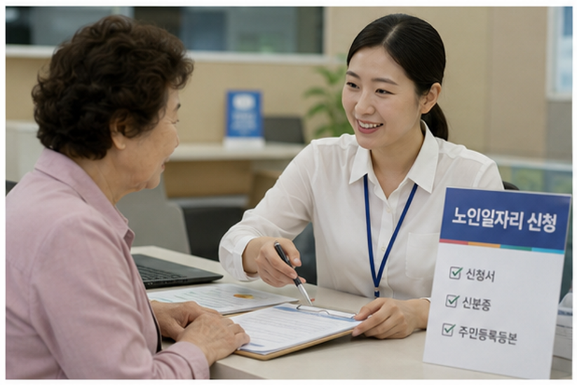 "노후에 월 76만원 받는 법" - 2026 노인일자리 종류, 신청자격, 급여 총정리