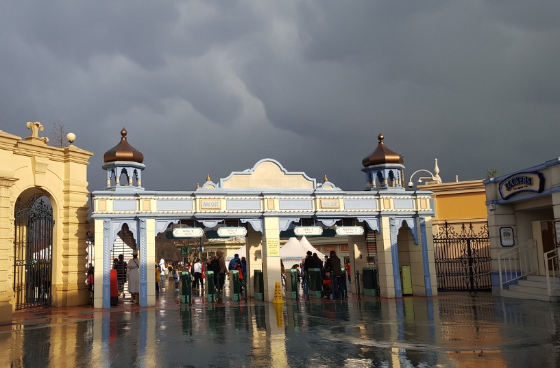 용인 에버랜드 입구 사진