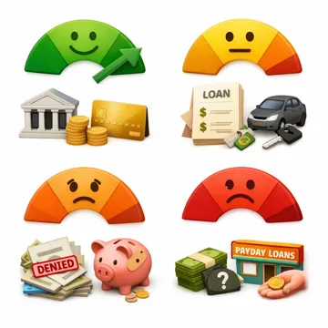 신용점수 구간별 가능한 금융 선택 기준 설명3