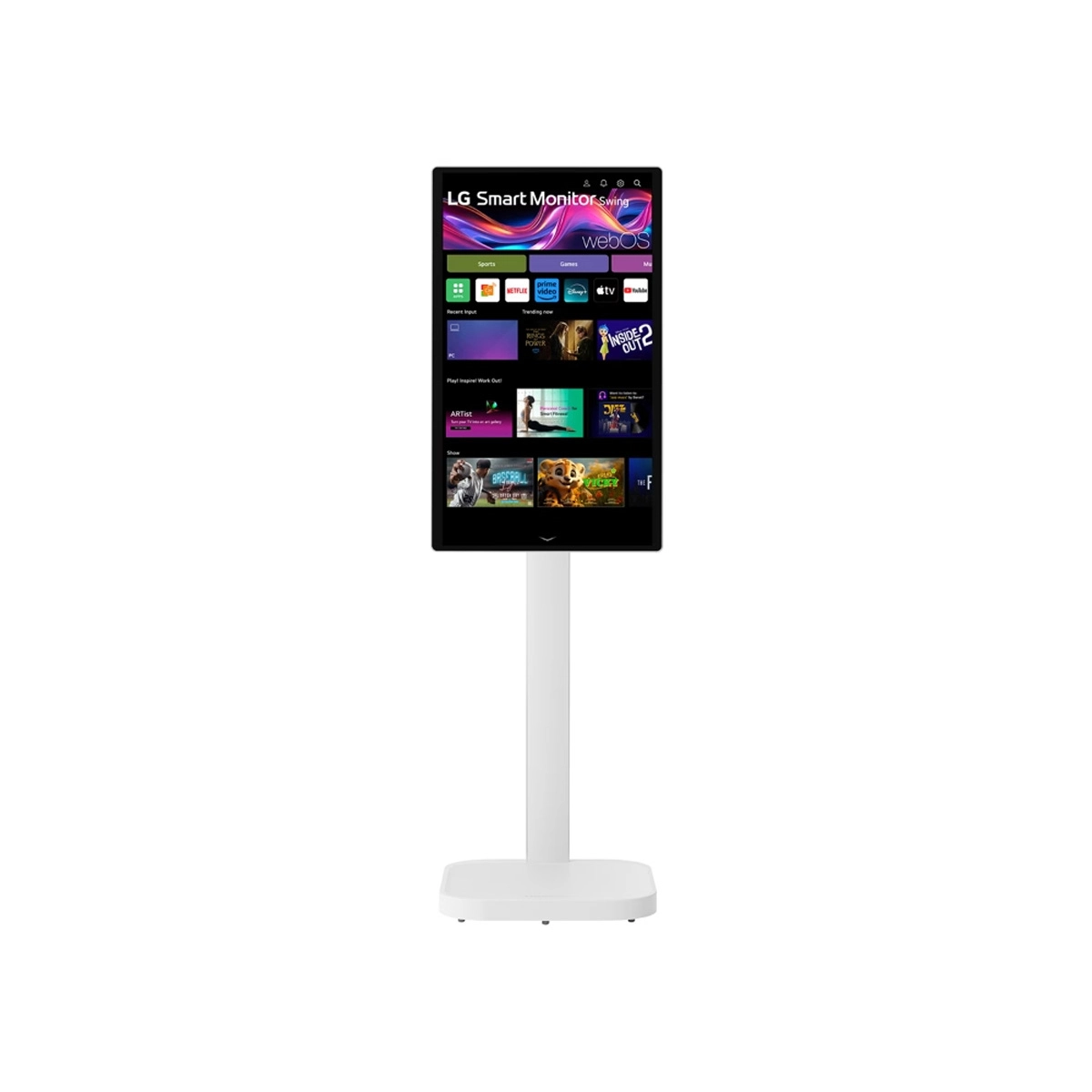 재택근무와 홈엔터테인먼트에 딱! LG 스마트모니터 스윙 32인치 리뷰