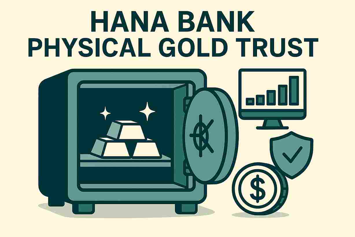 하나은행 신탁 상품 실물 금 활용 출시
