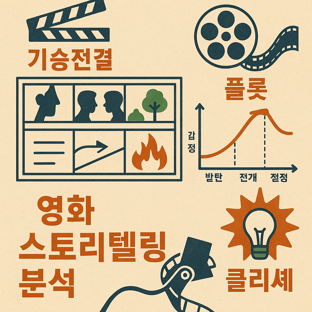 한국영화 스토리텔링 분석 관련 사진