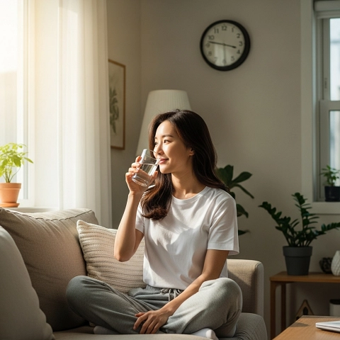 금식 시간에도 수분을 챙기는 습관