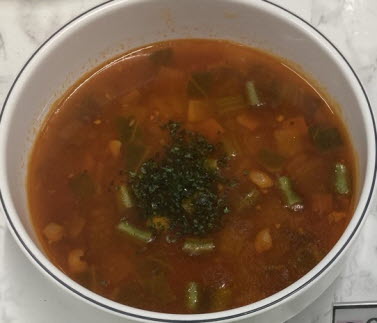 미네스트로니 수프 사진
