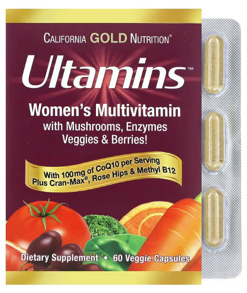 California Gold Nutrition Ultamins Woman