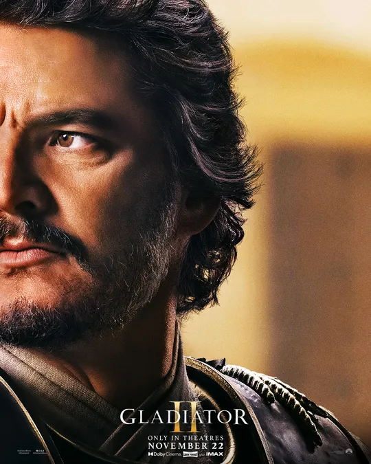 페드로 파스칼 Pedro Pascal - 마르쿠스 마르쿠스 역 Marcus Acacius