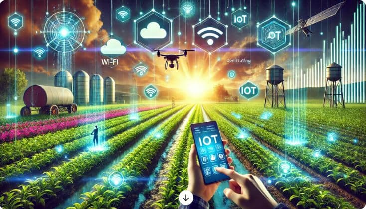 스마트폰 하나로 관리하는 IoT 기반 스마트 팜의 현실화