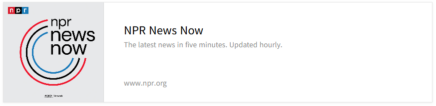 NPR News Now