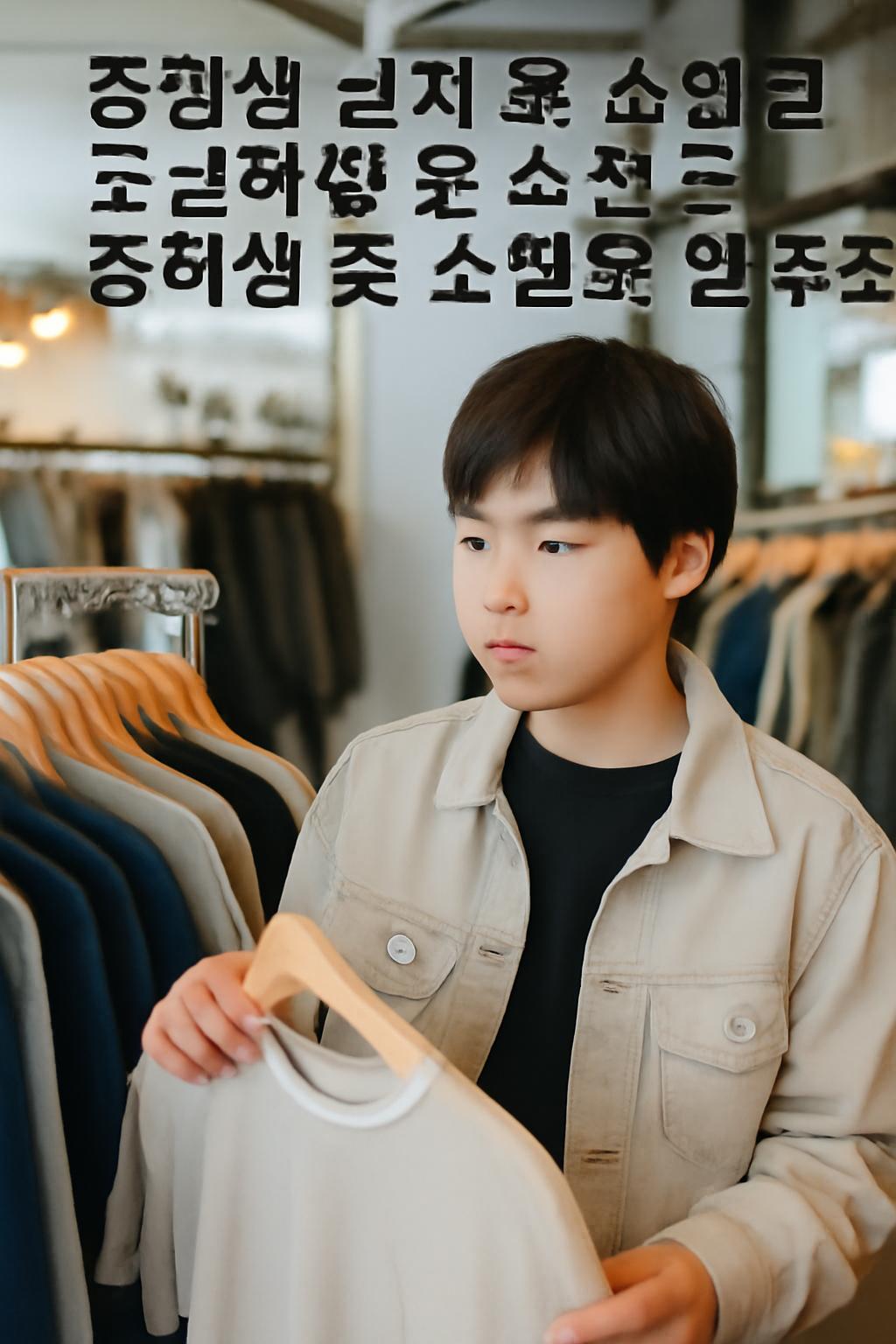 중학생 옷 쇼핑몰