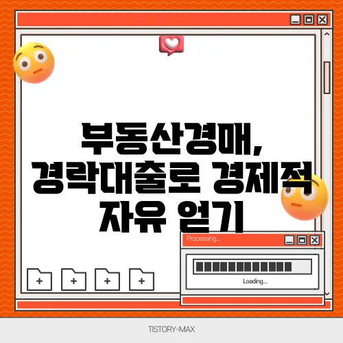 부동산경매, 경락대출로 경제적 자유 얻기