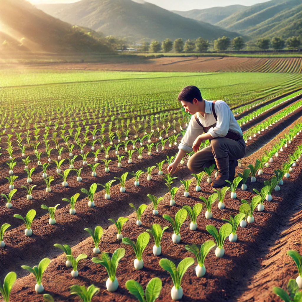 김장무 파종시기와 재배 방법