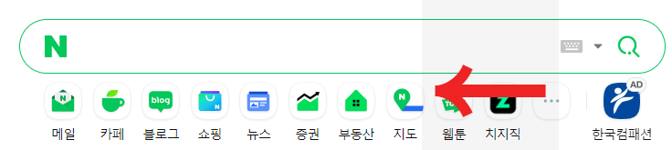 서울 지하철 노선도 크게보기-네이버 검색창