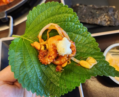 안성깍뚜기깻잎쌈