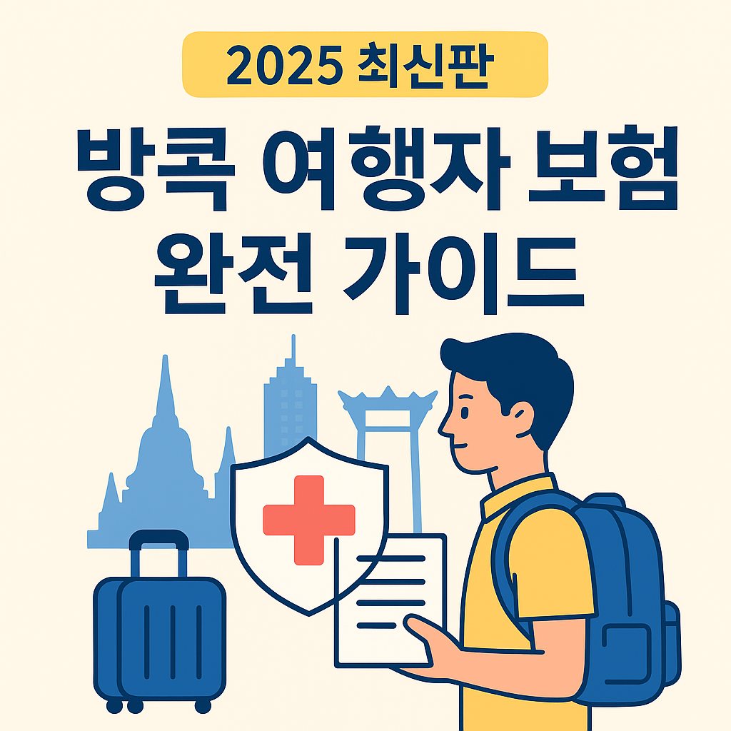 방콕 여행자 보험 완전 가이드