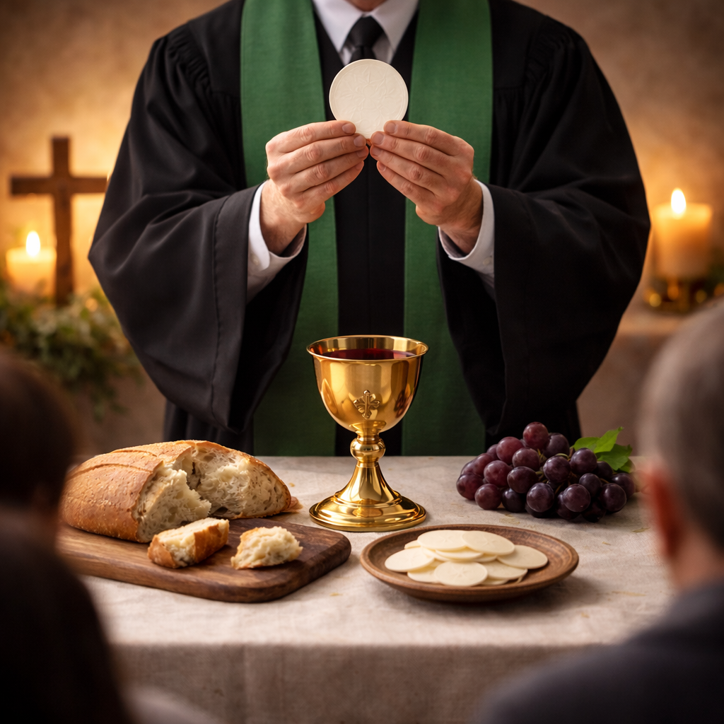 절기 예식: 성찬 예식 순서