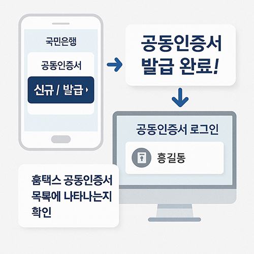 공동인증서발급방법