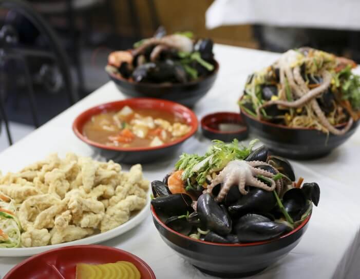 오늘N 격파 중식로드 군산 맛집 특허받은 콩나물 해물짬뽕과 매운 부추 짜장면 왕산중화요리 군산