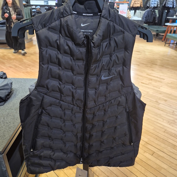 경량 다운 보온 베스트