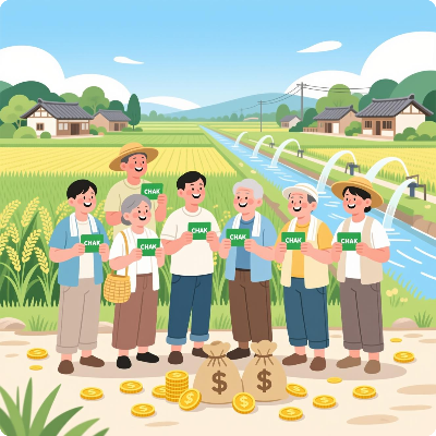 남해군 농어촌 기본소득 착카드 이미지