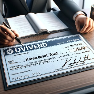 한국자산신탁 배당금 배당일 배당락일 실적 분석 5