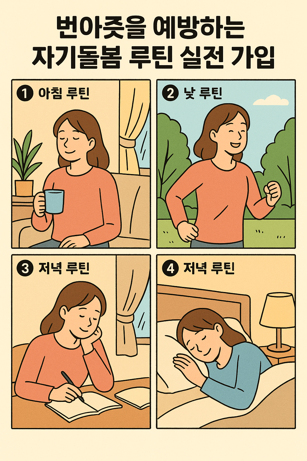 번아웃을 예방하는 자기돌봄 루틴 실전 가이드