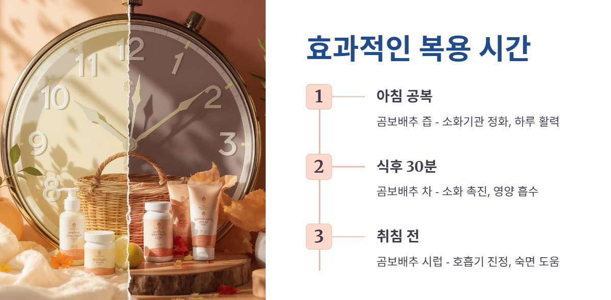 곰보배추 섭취 최종 점검!