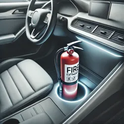 차량용 소화기 의무화: 5인이상 차량, 소화기 추천, 사용법, 설치 위치,거치대, 벌금