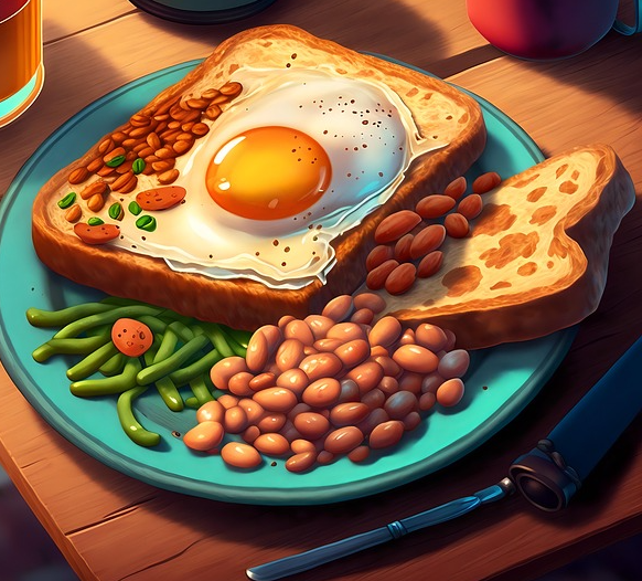 콜린 섭취 권장량과 부족 증상, 음식 관련 이미지