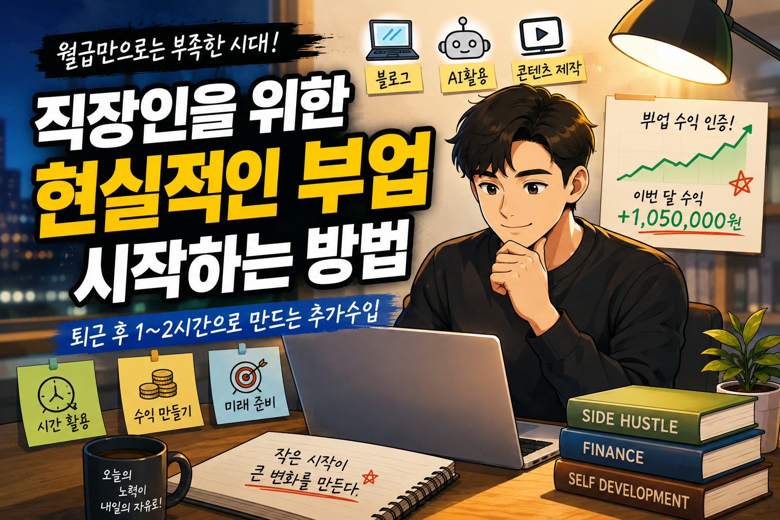 부업전선에 뛰어들수밖에 없는이유
