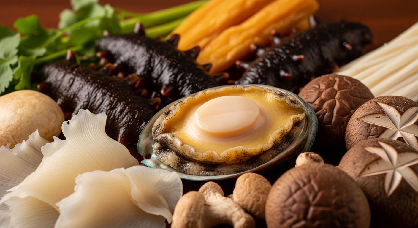 신선해 보이는 불도장 재료