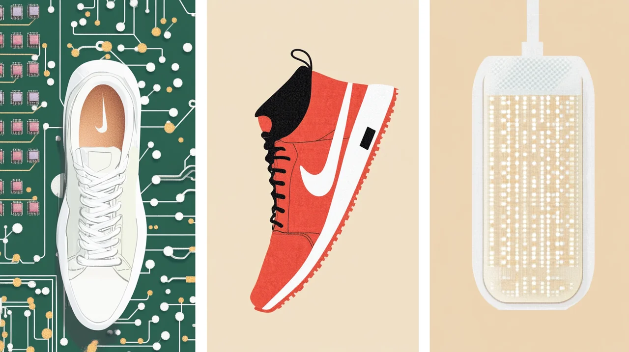 2025년 나이키, FedEx, 마이크론 실적을 기준으로 리테일, 산업, 반도체 각 섹터별로 구분된 아이콘이 미국 ETF 산업별 영향력, 실적비교, 패시브투자, 섹터분석 요소 반영