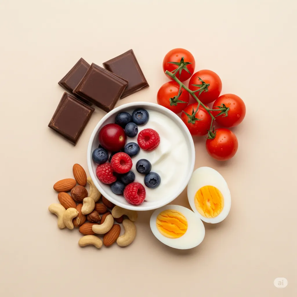 5가지 간식 모음