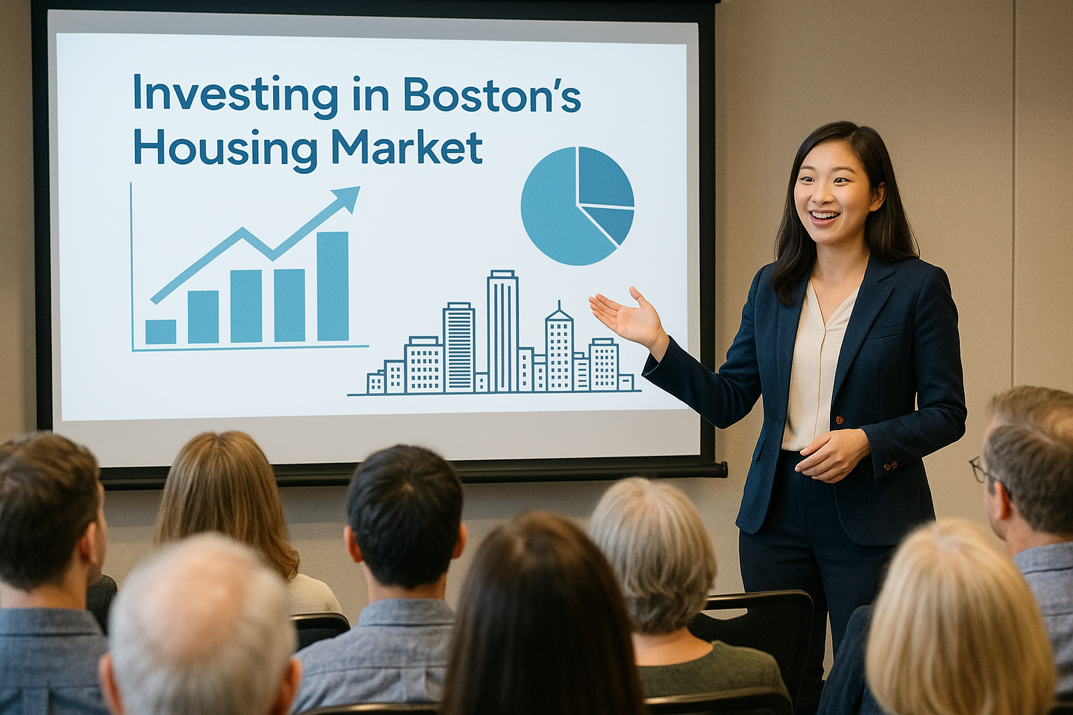 청중앞에서 강의