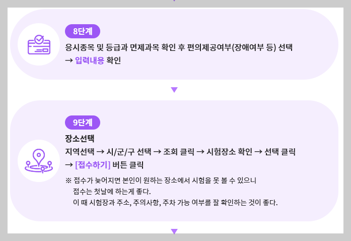 전산응용토목제도기능사 온라인 접수절차 설명하는 사진